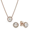 Naszyjniki eleganckie zestawy damskie 925 srebrne kolczyki certyfikowana darmowa wysyłka nowa w luksusowej biżuterii sercowej