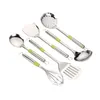 7 pezzi Accessori per la cucina di casa Set Utensili da cucina in acciaio inossidabile Set Spatola Pala Utensili da cucina Gadget T200323218G