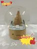 Utgåva Designer C Classics Golden Christmas Snow Globe med parfymflaska inuti Crystal Ball för speciell födelsedagsnyhet VIP -gåva säljer som heta kakor