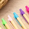 10-100st Bambu Personlig kulspetspennor Stationery Pen Office Supplies Grave Customized Business Baptist Holiday Gift 240125