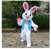 Pasen Konijn Mascottekostuum Bugs Bunny Harige Pakken Fancy Cartoon Haas Outfits Carnaval Halloween Kerst Feestjurk Sets