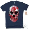 T-shirts pour hommes T-shirt Crâne Turkiye Turquie Deadhead Vintage Football Drapeau Nouveau 100% Haut en coton Qualité Drôle O Cou T-shirt