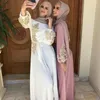 Ethnic Clothing 2024 Muslim Robe Dress Large Long Sleeve Hui Worship Dubai Women's Wear