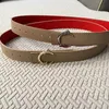 Fashion Classic Men Men Designer Belts Casual Litera gładka klamra luksusowy pasek mężczyzn kobiety odwracalny pasek szerokość 3,8 cm z pudełkiem