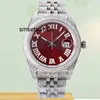 Дизайнерские часы Роскошные часы с бриллиантами Iced Out Watch Дизайнерские часы для мужчин Высокое качество с автоматическим механизмом De Luxe 41 мм