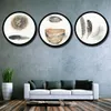 Modern Home Frames Round Po Frame Picture Wall Frame DIY Hanging Wall Po Holder Wall Mounted Po Holder Home Decor 201212325U