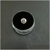 느슨한 다이아몬드 2.5ct 캐럿 8.5mm EF 컬러 모이 사니트 스톤 화려한 라운드 컷 선명도 vvs1 우수한 실험실 다이아몬드 반지 재료 d othcy