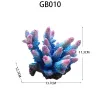 Dekorationer Vackra harts Rev Rock Artificial Coral Simulation Starfish Fish Tank Aquarium Ornaments Desktop Adornment Landscape Making