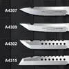 HALO Series VI-6 Knife Clear Edition OTF Taktisches EDC-Selbstverteidigungstaschenmesser D2-Stahl