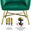 Autres meubles Velvet Club Accent Chair Green Lounge Chair Sofa Set Meubles de salon Q240129