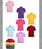2024年夏のビッグスモールホース刺繍メンズTシャツブランドデザインポロシャツメンズ半袖カジュアルメンシャツスリムフィットポロコットンメンポロ