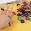 15st Acupressure Finger Rings Spiky Sensory Stress Relief Fidget Toys For Teens Vuxna Födelsedagsfest gynnar Gäster Goodie Gift 240126