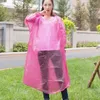 Regenmäntel Einweg-Regenmantel für Erwachsene, Notfall, wasserdichte Kapuze, Poncho, Reisen, Wandern, Camping, Regenmantel, Unisex-Regenbekleidung