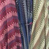 Tissu de vêtements 2024 National Wind 4 couleurs imprimé en mousseline de soie S bricolage tissu imprimé Bohême Resort robe longue matériaux supplémentaires tissus