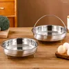 Double Boilers Stainless Steel Steamer Kitchen Accessory Rack Pots Rice Cooker Food Steaming Accessories Basket