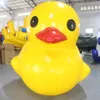 wholesale Pato amarillo inflable gigante de calidad superior 3 m 10 pies de agua usado juguete de dibujos animados de goma fijo flotante grande para la promoción