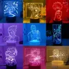 Night Lights Hunter X HxH Killua Hisoka Kurapika Feitan Anime Figure 3d Led Lamp For Bedroom Mange Avatar Birthday Gift