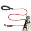 Colliers d'entraînement pour chiens, laisse réglable, sûre avec poignée rembourrée, corde de Traction Durable et confortable de 5 pouces pour la marche et la course
