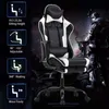 Andra möbler BestOffice Ergonomic Office PC Gaming Chair Cheap Desk Executive Pu Leather Computer Lumbal Support med Footrest M Q240129