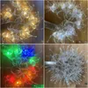 Party Decoration 20Pcs Christmas Deer Lights Outdoor Led Curtain Icicle String Year Wedding Garland Light Ins Y0720 Drop Delivery Ho Dhaut