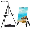 Supplies Artist Easel Painting Stand for Drawing Portable Adjustable Metal Sketch Foldable Travel School Art Supplies