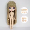 Icy dbs blyth boneca corpo conjunto 30cm bjd brinquedo branco rosto brilhante e fosco com mãos painel ab 16 diy moda 240122