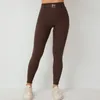 Leggings da donna Moda Casual Sportivo con cintura tascabile Collant da palestra da donna Abbigliamento da allenamento Pantaloni legging da yoga fitness a vita alta neri