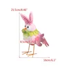 Easter Decorative Plush Bird Image for Colorful Decorative Gifts at Home and Office Used for Mini Statues at Home and Friends 240129