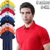 Men's Polos Summer Short Sleeve Cool Polo Shirt Lapel Business Clothing T-shirt And Women's Comfortable Casual Solid Color Top