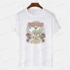 T-shirt da donna Daydreamer cranio magliette grafiche magliette da donna in cotone maglietta da donna Fashion Summer Short Short Female Tops Woman Tshirt abbigliamento T240129