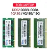 Usine DDR3L DDR4 2G 4GB 8GB 16GB 1333 PC3 1600Mhz 2666 mémoire Latpop mémoire Ram SODIMM