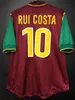 Portugal Retro Ronaldo Soccer Jerseys 98 99 10 12 02 04 06 Rui Costa figo nani pepe boa morte camisetas de futebol clássicas vintage camisetas de futbol 98 2012 2012 2012