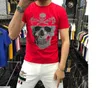S-6XL anime camiseta masculina algodão gráfico strass de alta qualidade moda verão quente broca camisetas streetwear roupas masculinas gf
