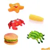 Dog Toys Tuggar husdjur Squeak Spree Set 5/7/8/10 Piece Set Wholesale Puppy Dogs Chew Pet Supplies for Small Drop Delivery Home Garden DHQLP