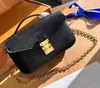 Designerskie kobiety torba Pochette Metiss East West Torebka S łańcuch s-lock Tote luksusowa wysokiej jakości torby na ramiona Crossbody Panie Portfel Messenger Dhgate Flip Hasp Sacoche