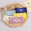 Hair Accessories Diamond Pearl Flower Headband Baby Girls Chiffon Nylon Turban Soft Turbantes Para Bebes Kids Headbands For