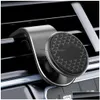 Otros accesorios interiores Soporte magnético para teléfono para automóvil Ventilación de aire Clip Montaje Rotación Teléfono celular Soporte GPS para Red Mi Huawei Stand Drop Dhocp