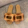 Mule Fashion Mink مصمم فاخر شريحة Loafer Summer Slieper أحذية عرضية فراء Sandale Lady Open New Astrict Outdiors Travel Mens Sandal Indoors Women Hoel Heel