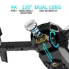 Drones 4K Aerial HD Dual Cameras RC Drone APP One-Click Take-Off/Landing Optical Flow Positioning Mini Folding RC Quadcopter Boy Toy YQ240129