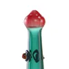 Bangs en verre capiteux narguilé/rétro design créatif tuyau en verre de champignon tuyau de filtre universel droit portable