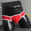 Sous-vêtements hommes slips sexy U convexe sous-vêtements poche bombée culotte taille basse slip haute élastique lingerie séchage rapide