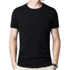 Sommer-Herren-Kurzarm-T-Shirt, weiß, Herren-Kurzarm-T-Shirt, Basisshirt, Paar-Werbeshirt, Wärmeübertragungsdruck, einteilig, für den Großhandel