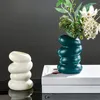Wazony nordycki plastikowy wazon wazon hydroponiczny dekoracja dekoracji domowej dekoracja do kwiatów do roślin stół ślubnych dekoracje