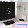 Rideau de douche en Polyester, série supérieure étanche, rideau de salle de bains, approvisionnement Direct d'usine, rideau de douche à impression numérique