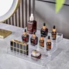 3 Tier Desktop Parfum Plank Acryl Cosmetische Organizer Opbergrek Pop Display Stand Keuken Kruiden doos 240125