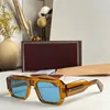 Designer-Sonnenbrille mit rechteckigem Rahmen, Herrenmode, Farbwechselgläser, UV400-beständige Brille, Temperament, Außenspiegel, mehrere Farben zur Auswahl