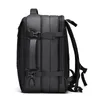 Plecak studentów studenckich nylonowe torby szkolne dla nastolatków chłopcy USB ładowanie plecaków skalowalne duża pojemność torba podróżna