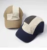 Casquettes de baseball japonaises à 5 panneaux, capote, Style de travail, casquette de Baseball pour hommes, femmes, jeunes, loisirs en plein air, protection solaire plate