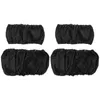 Stroller Parts 4 PCS Kids Car Accessories Baby Cover Travel Jogger Wheel Protector Jogging Rain Set