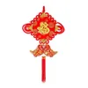 Party Decoration Chinese Knot Pendant Bautiful Lucky Auspicious Happiness Tassel Hanging Rooftop Wedding Room254e